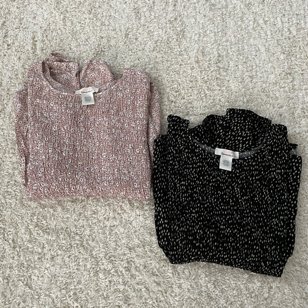 Long sleeve blouse bundle